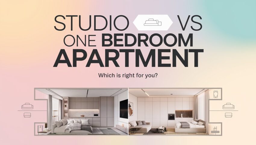 Studio vs One Bedroom Apartment: