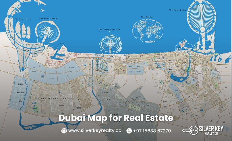 Dubai Map for Real Estate