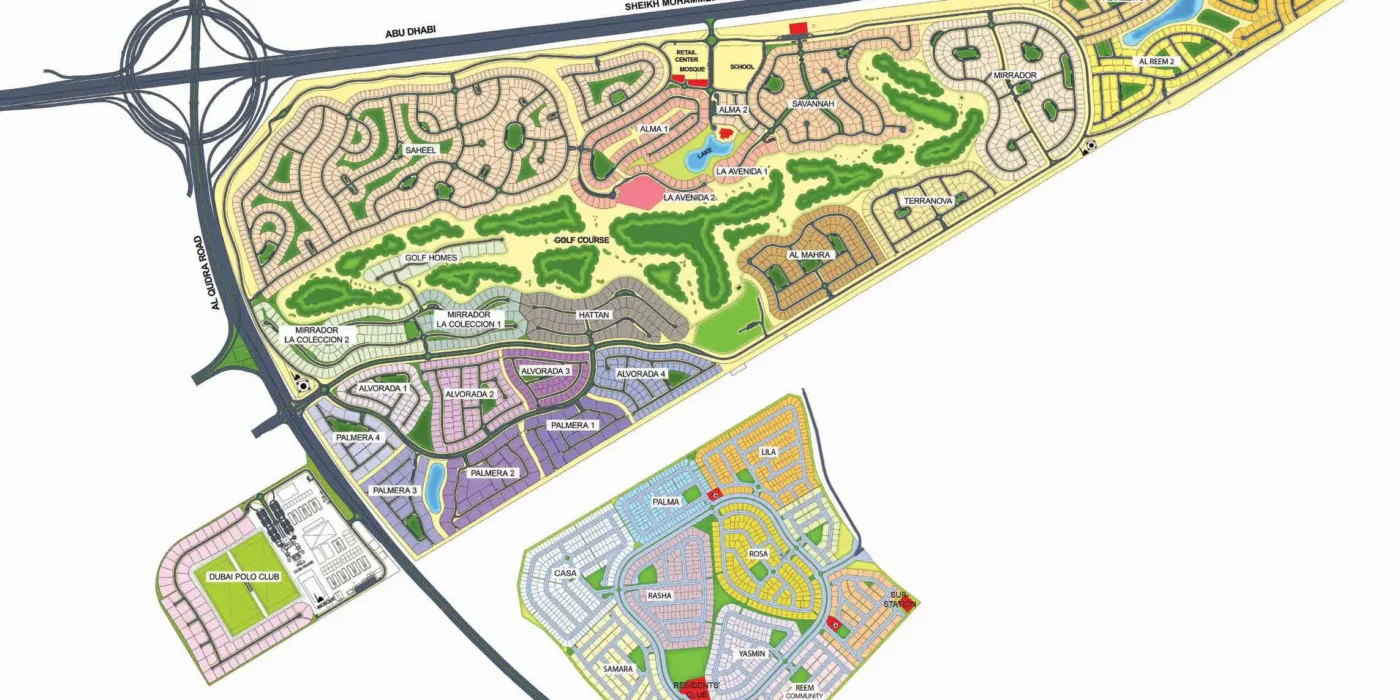 arabian ranches 1 master plan