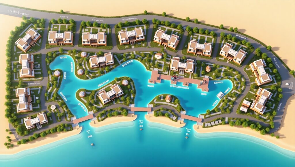 Damac Lagoons Master Plan 