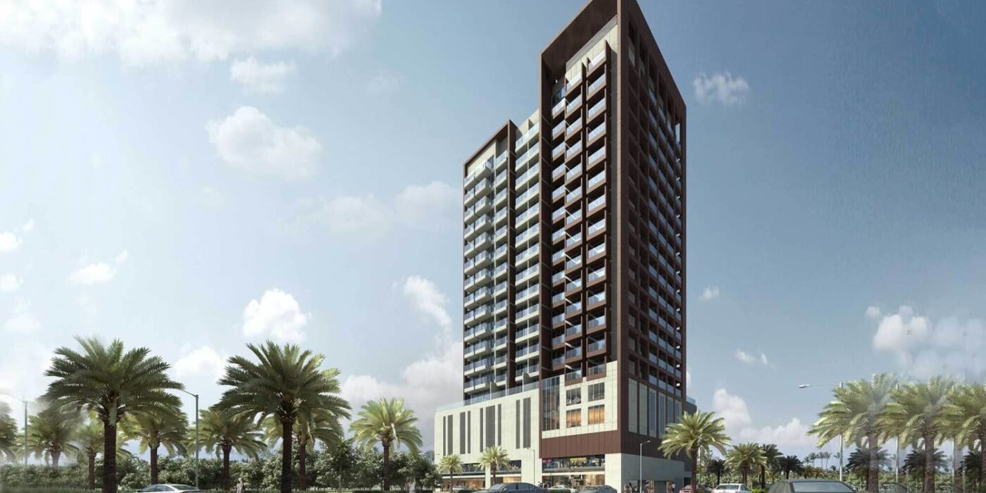Exterior view of Milano by Giovanni Boutique Suites Dubai at night