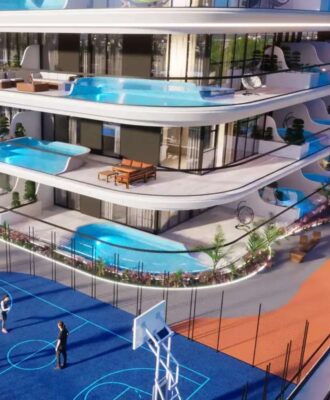 Samana Portofino | Luxury Studios, 1 & 2 Bedroom Apartments with Private Pools in Dubai Production City